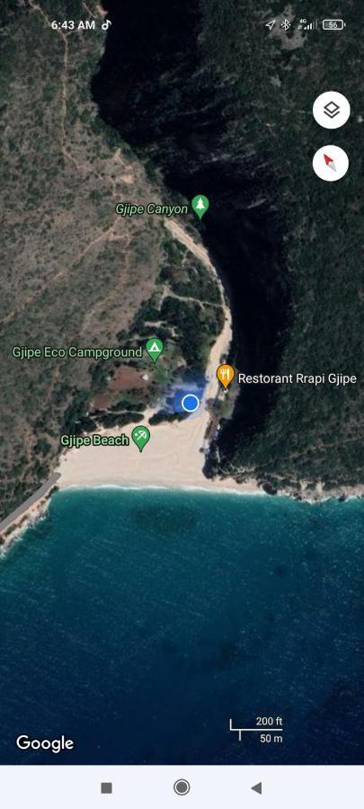 Gjipe Eco Campground Vuno Exterior foto