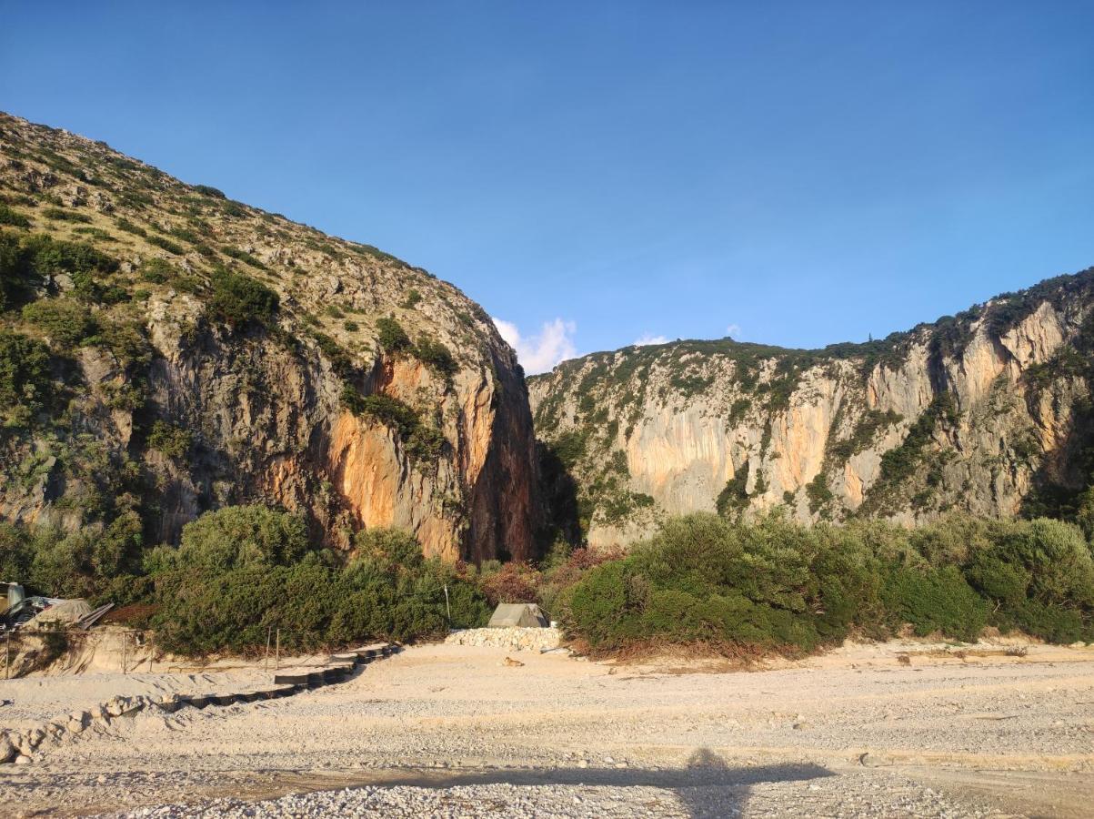 Gjipe Eco Campground Vuno Exterior foto